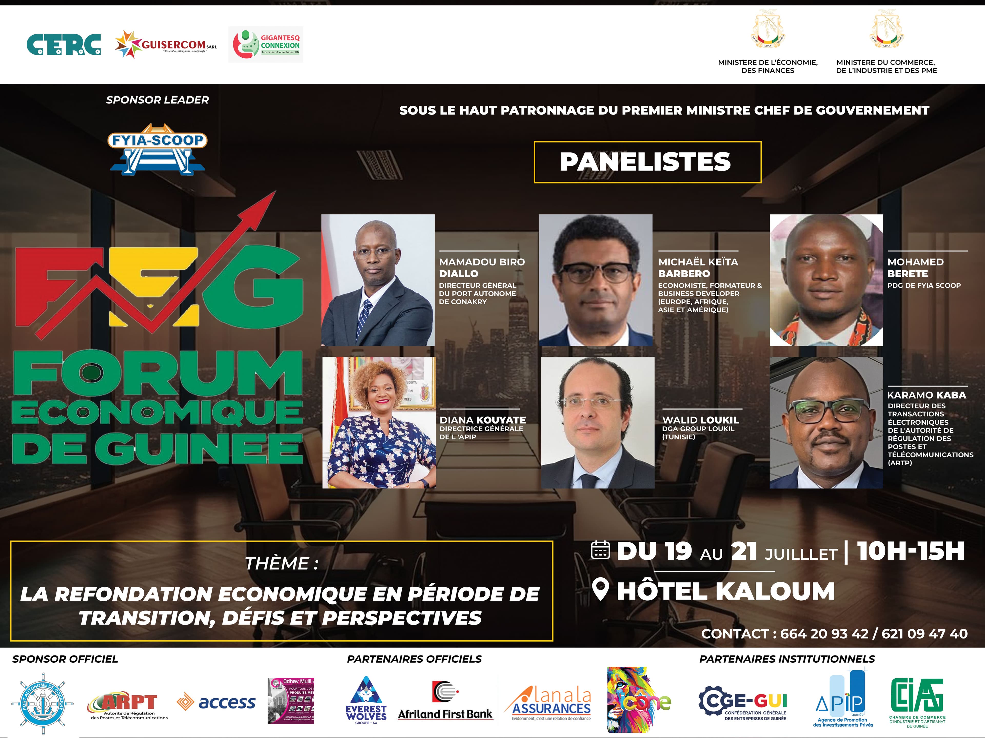 Forum Economique De Guinée